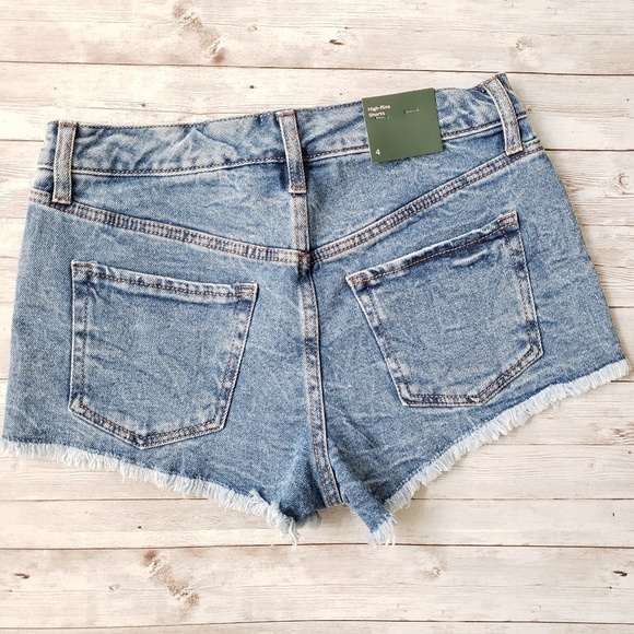 NWT Wild fable high-Rise buttonfly denim shorts - Picture 2 of 2